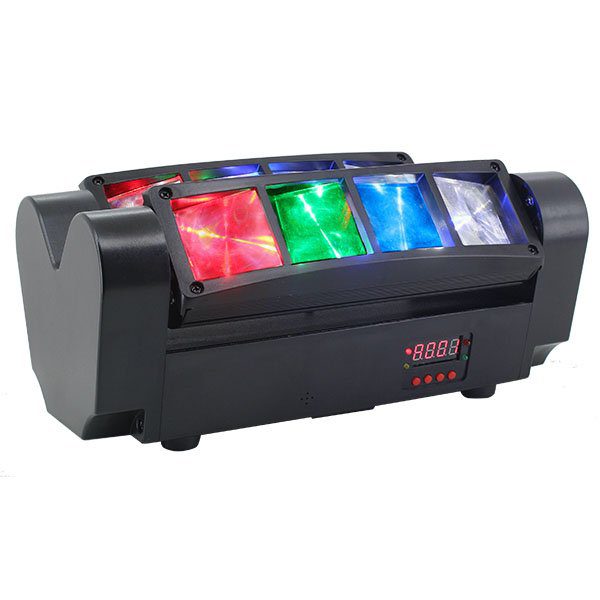 Cabeza Móvil LED tipo Wash 8 x 3W NightSun SPB103p