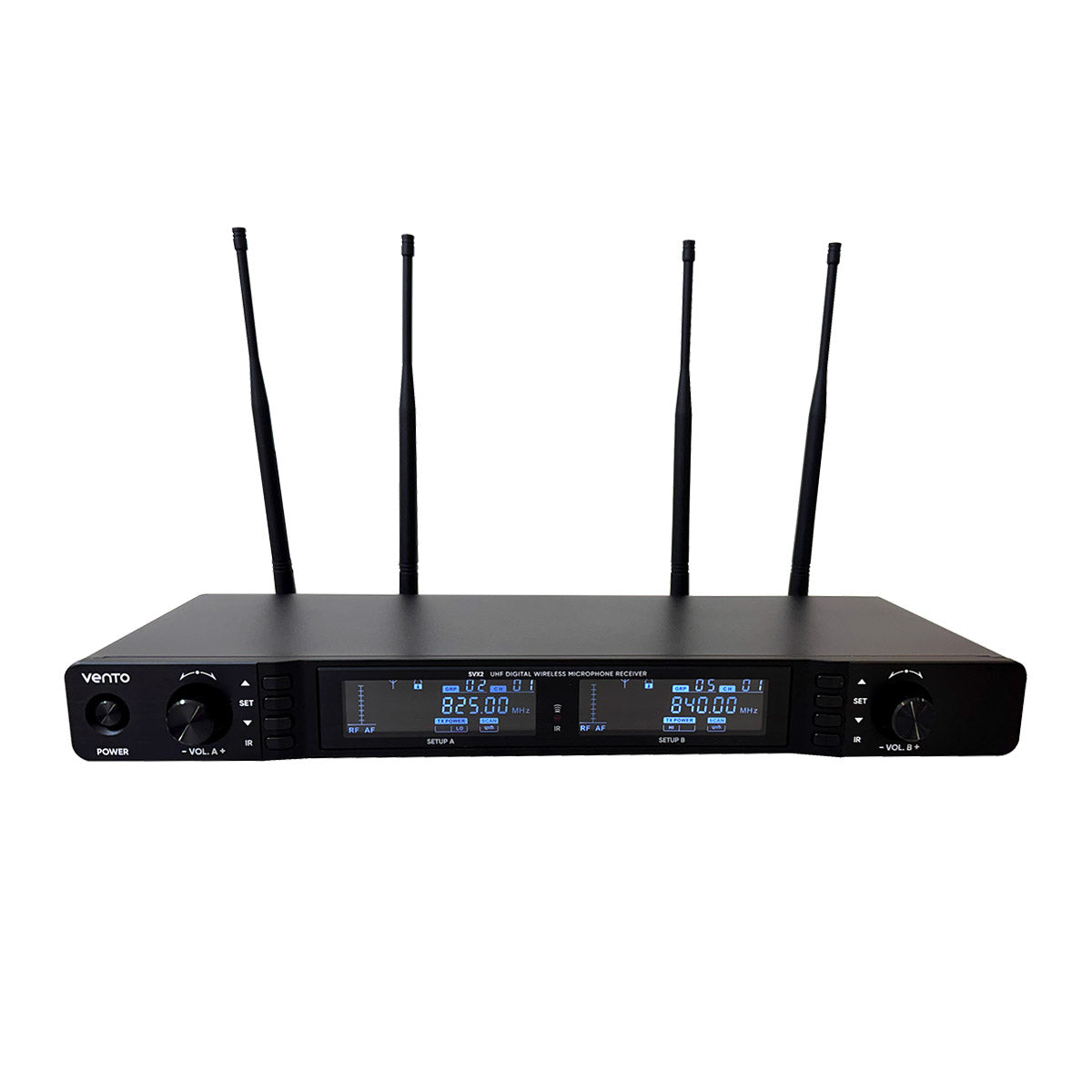 Receptor Inalámbrico Dual True Diversity Vento SVX2 (Banda UHF)