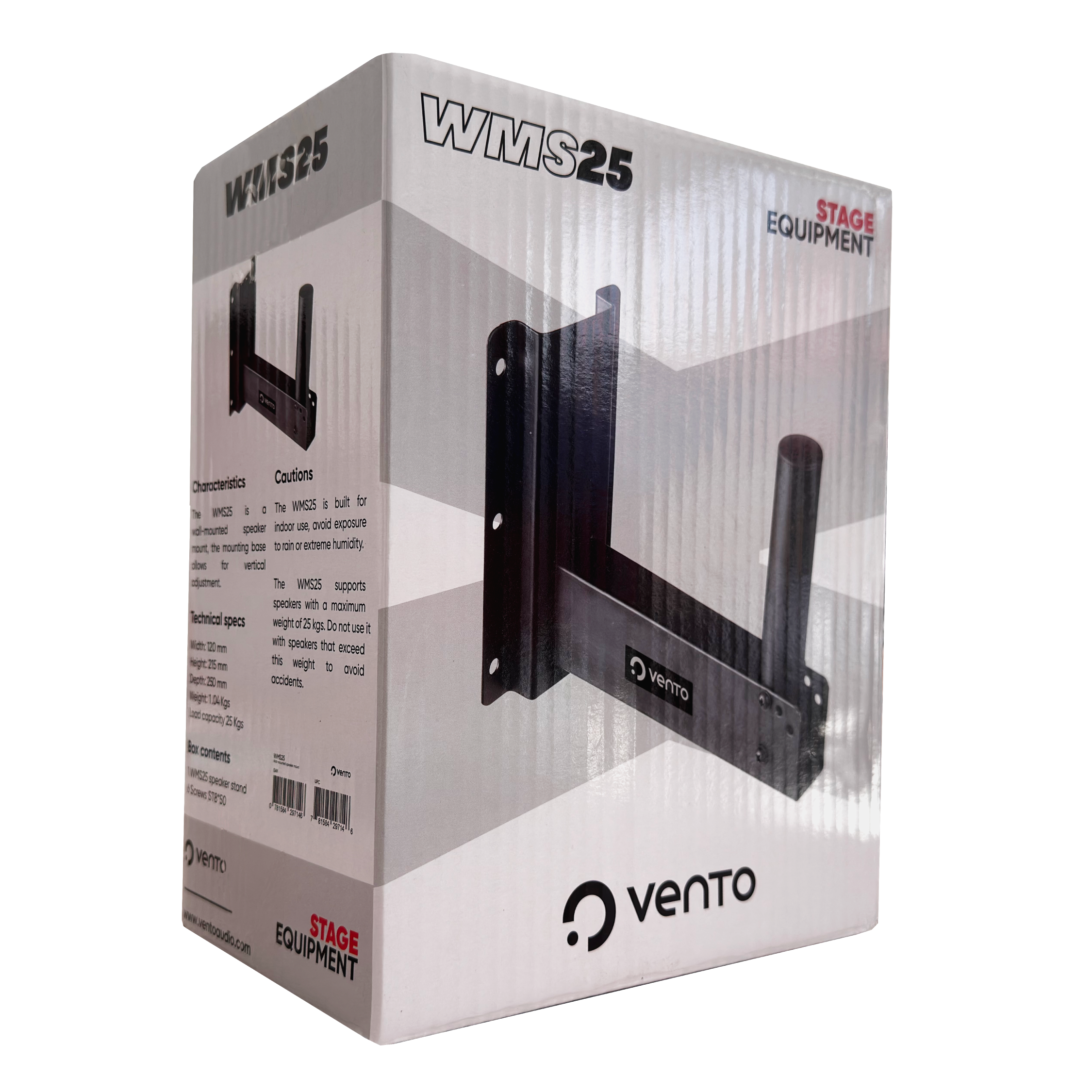 Base de Pared para Bafle Vento WMS25