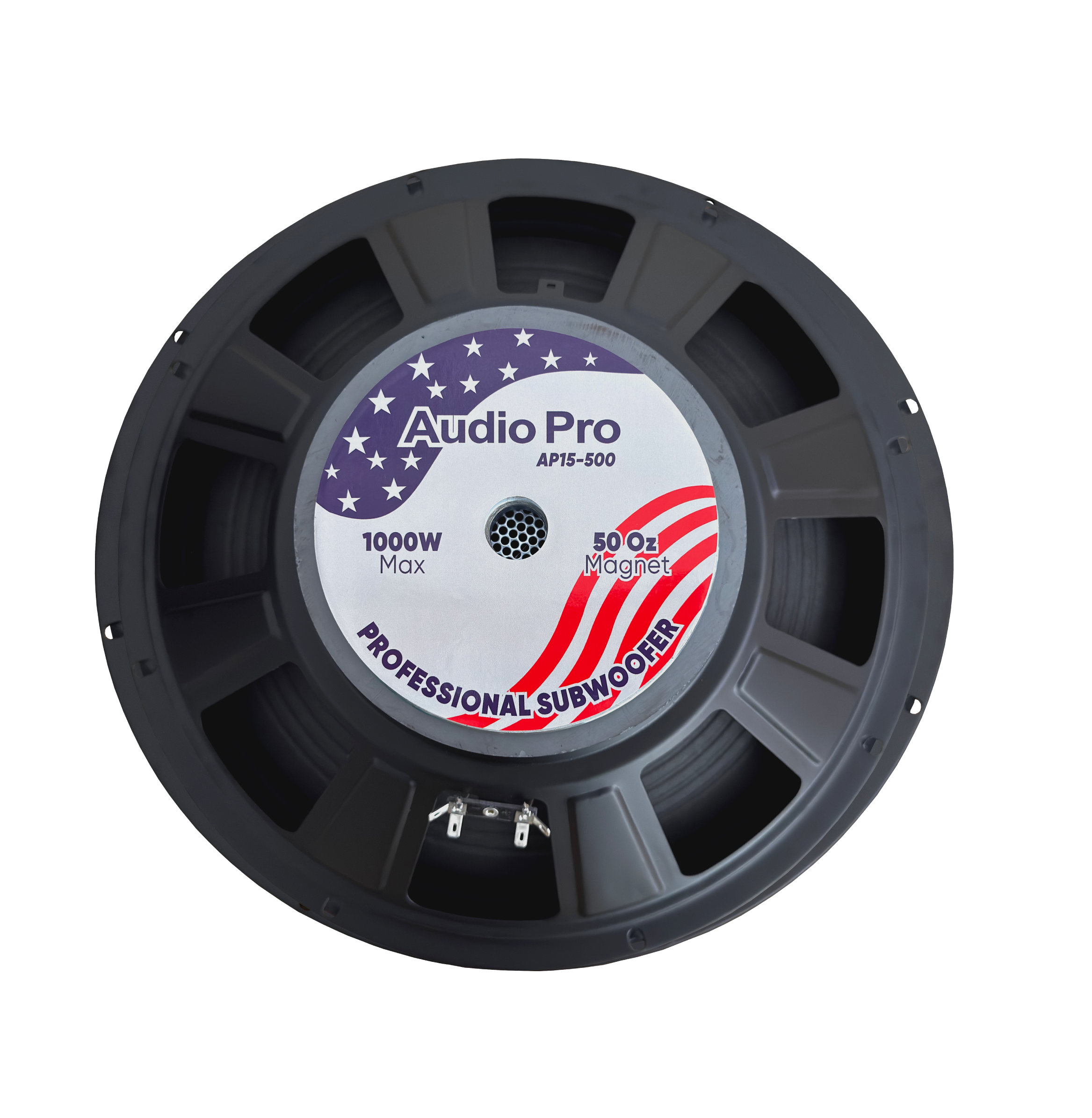 Parlante Profesional de 15” AudioPro AP15-500-V2 – 1000W Máx, 50 Oz Magnet