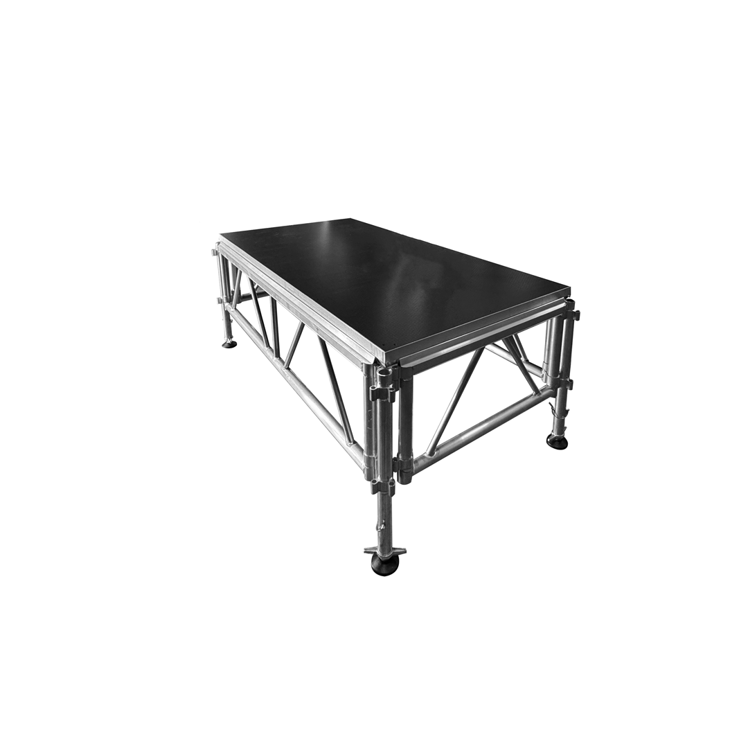 Tarima Modular Vento 2×1 m Uso Profesional – Altura 80–120 cm