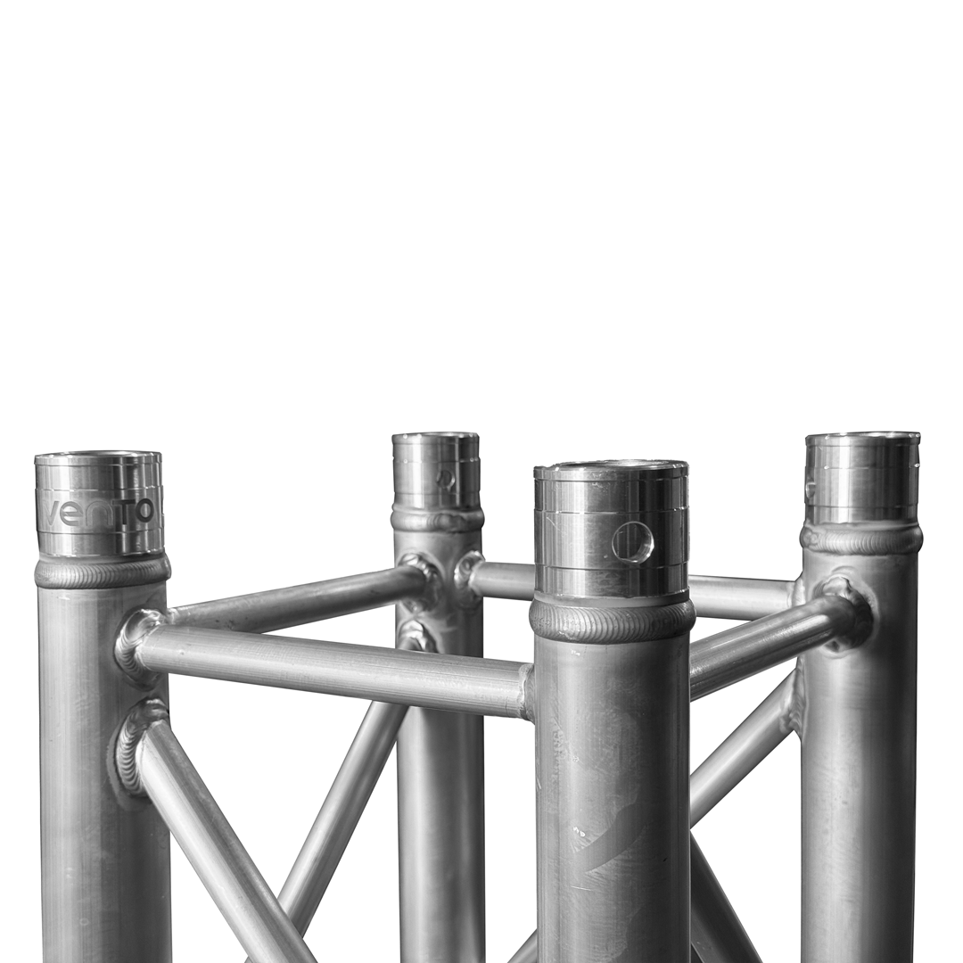 Truss Vento cuadrado 290mm×290mm, Tubo Principal 2mm, Tramo de 0.5 MTS VTS294-500