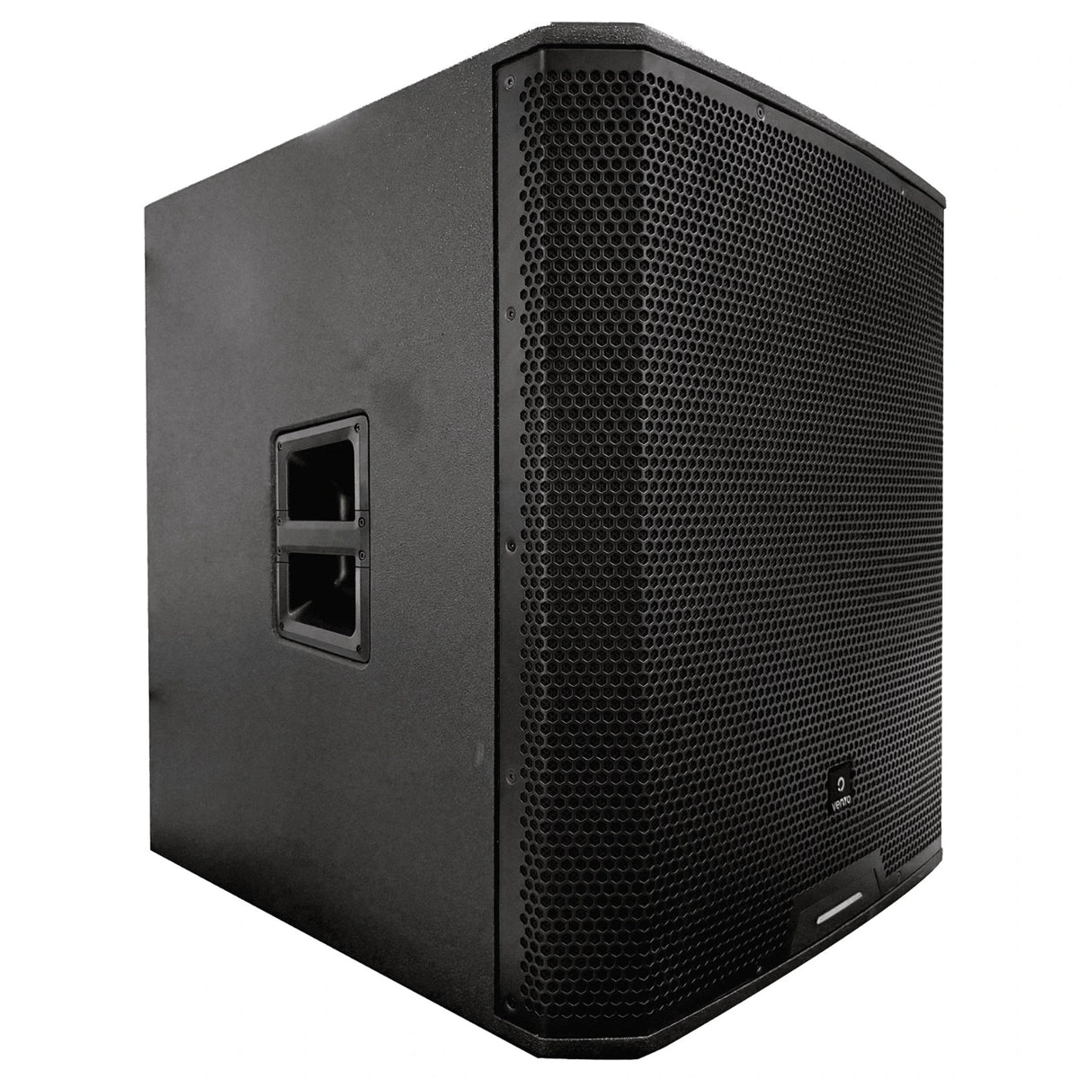 Subwoofer Vento V18XS vista lateral gabinete de madera