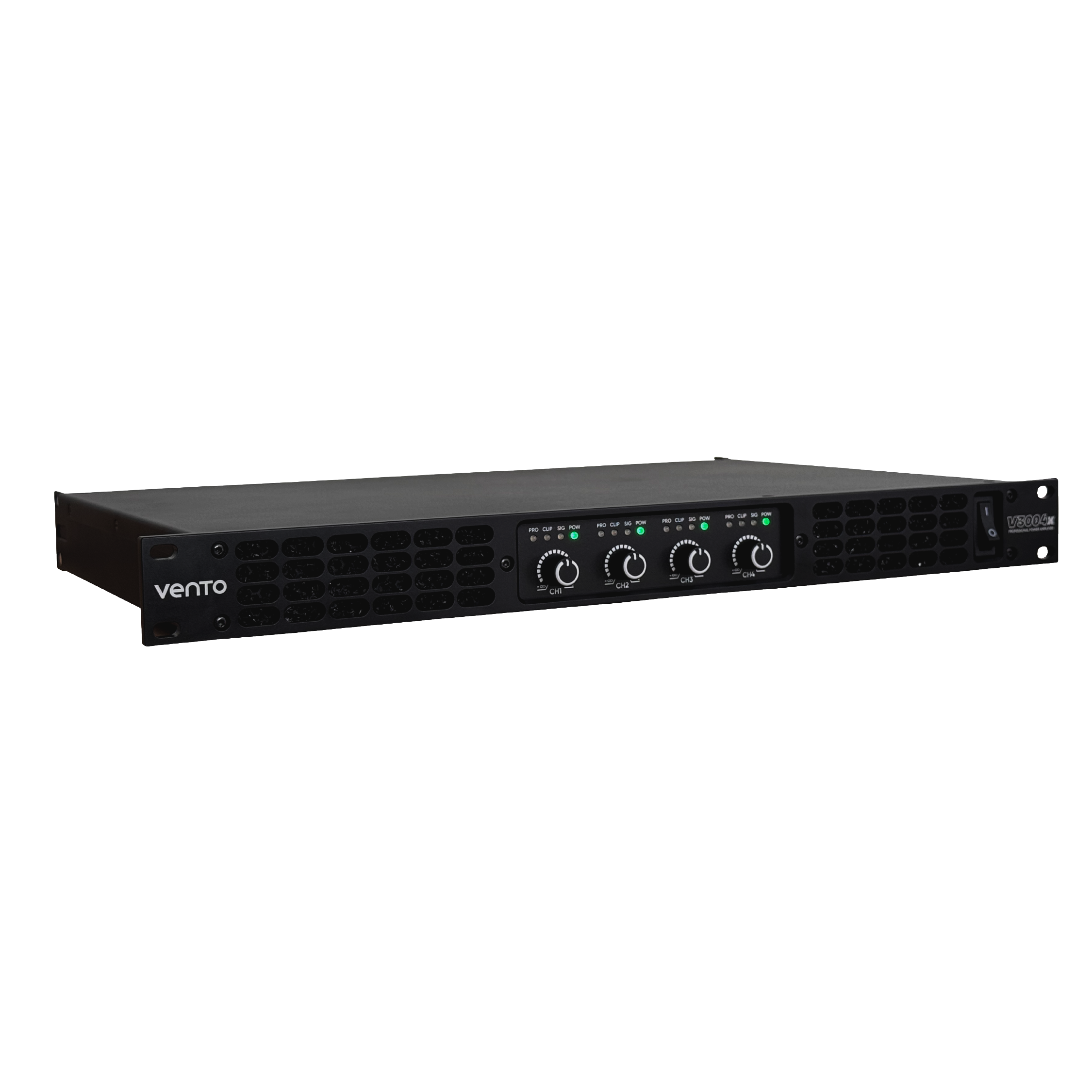 Amplificador de Cuatro Canales Vento V3004X