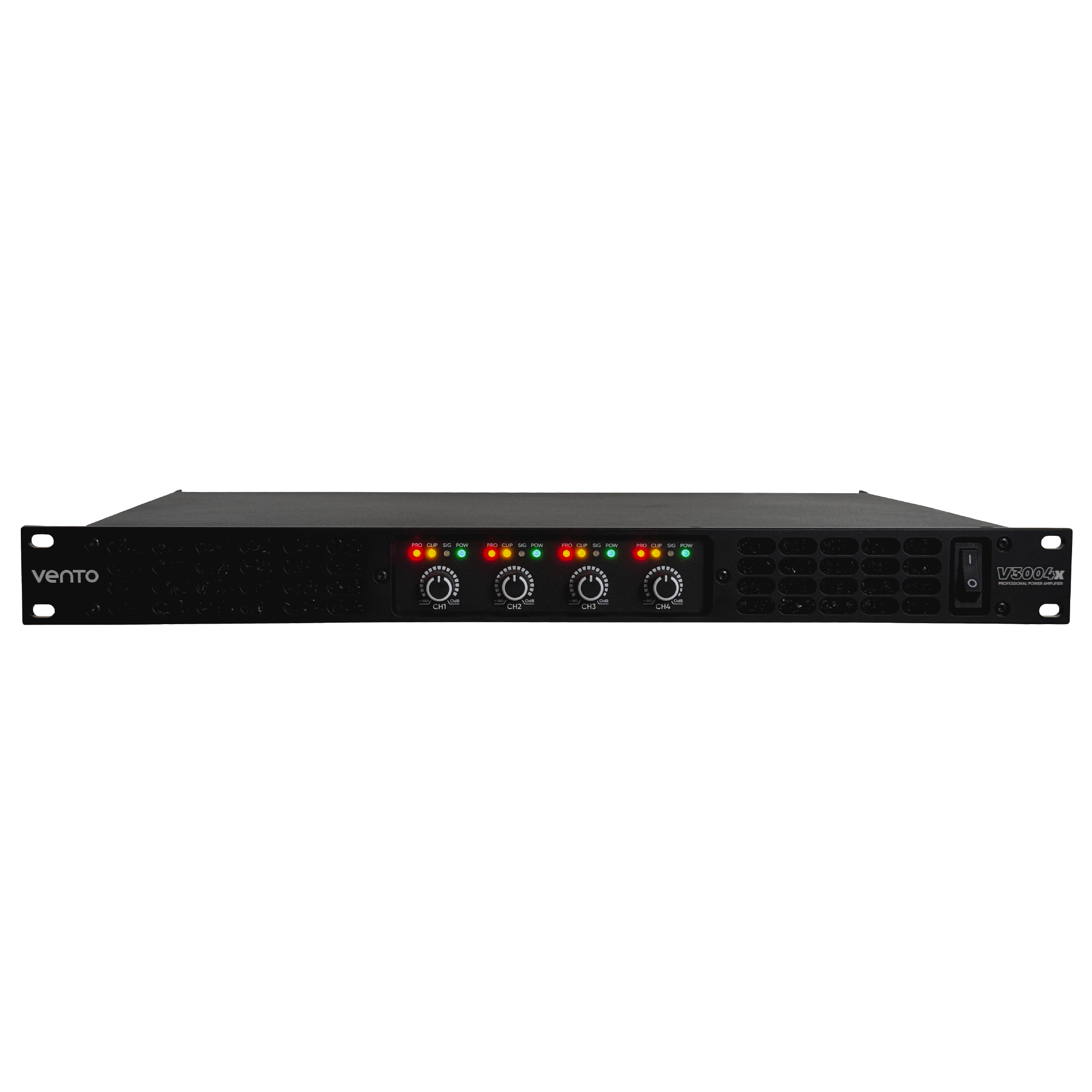 Amplificador de Cuatro Canales Vento V3004X