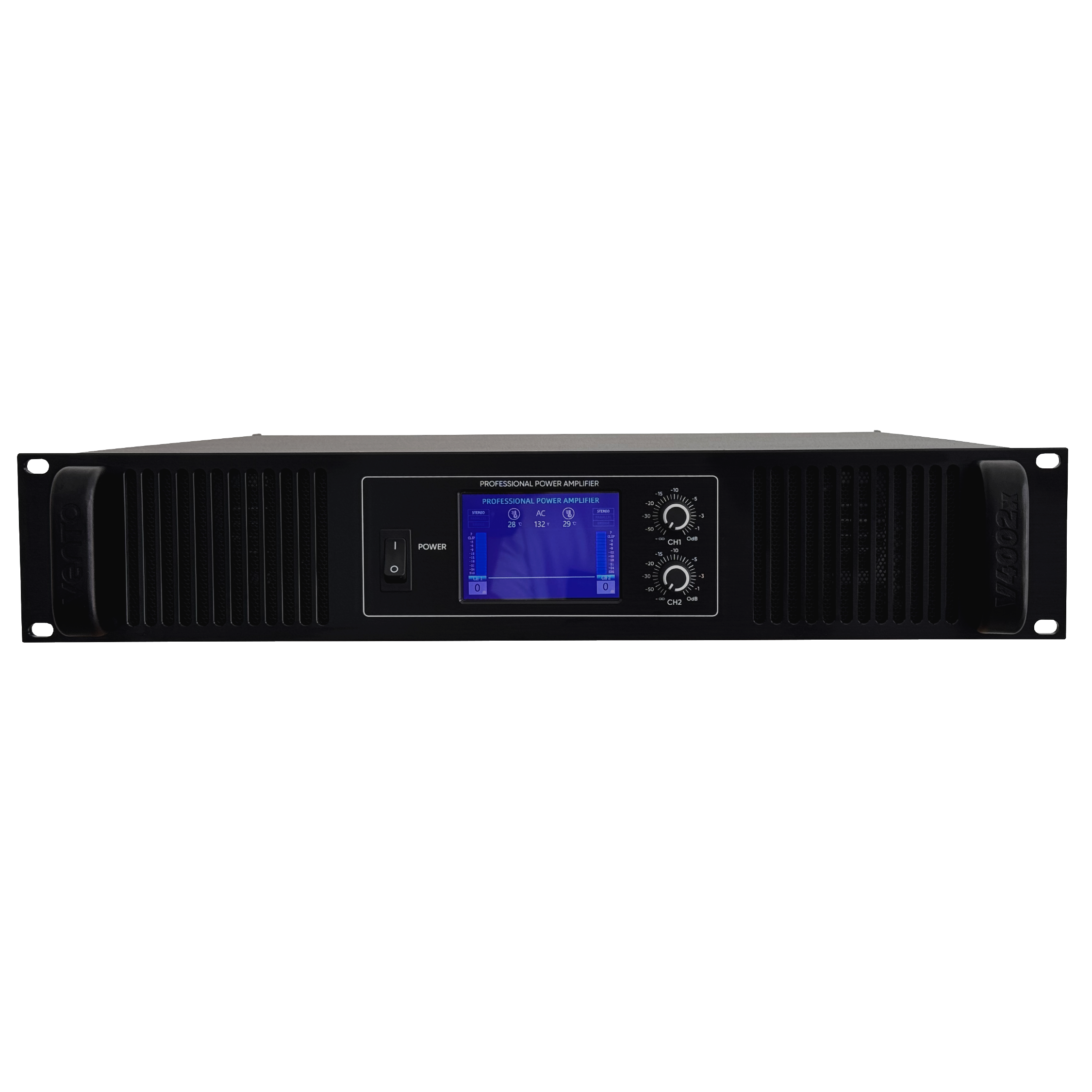Amplificador Estéreo con Crossover Vento V4002X