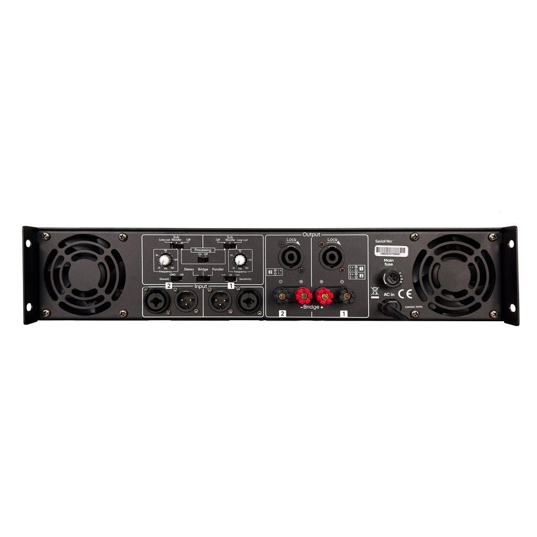 Amplificador Estéreo con Crossover Vento V6002X