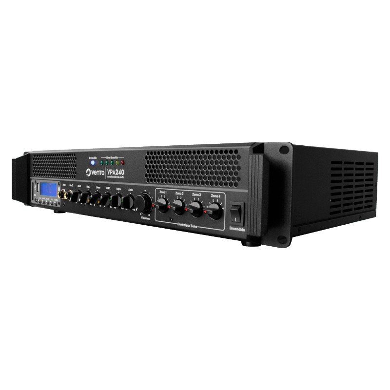 Amplificador de linea VPA240 para 4 zonas y 240W Vento