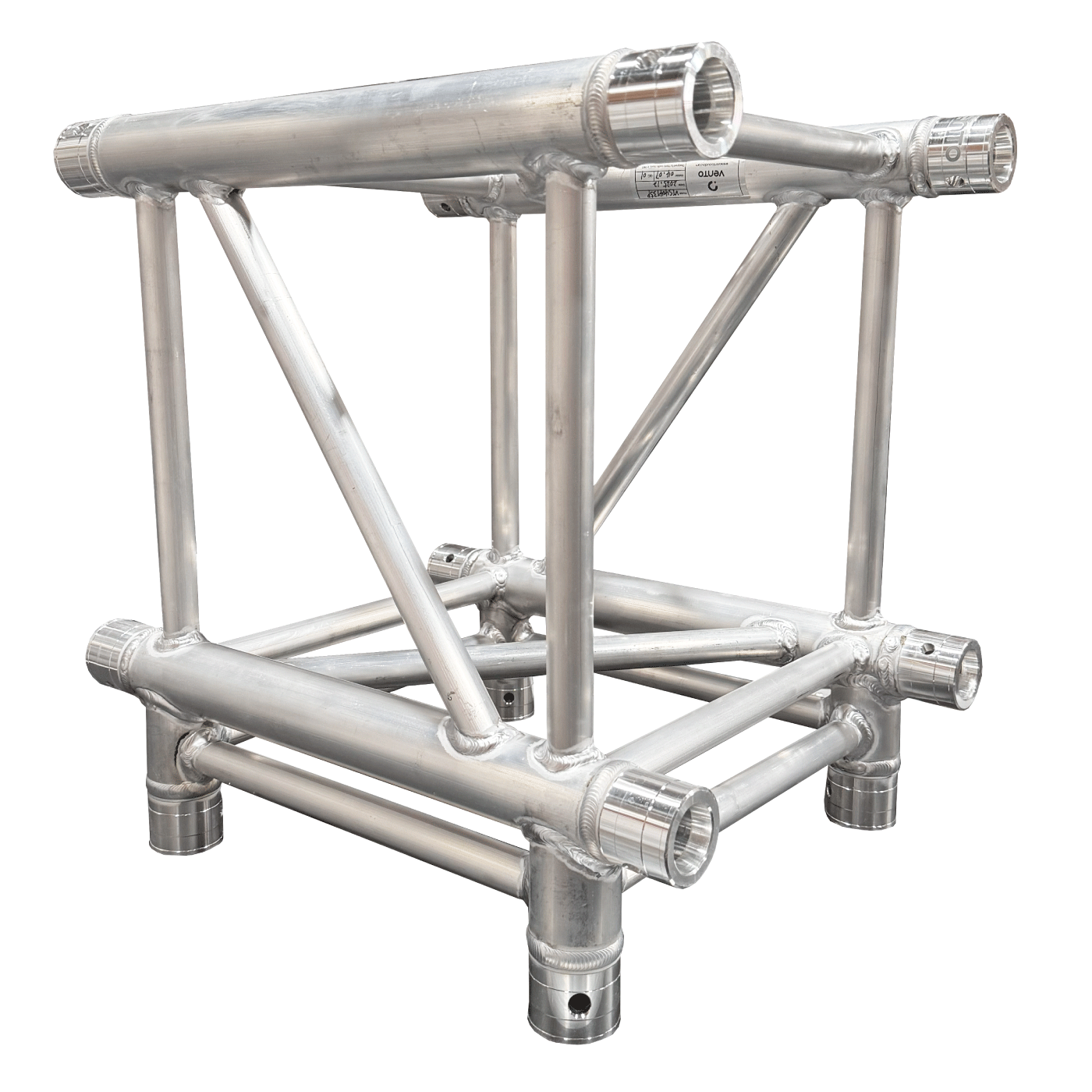 Cubo de Esquina en T Reforzado para Truss 400x400 mm VTS404T35P – T-Corner Heavy Duty Vento