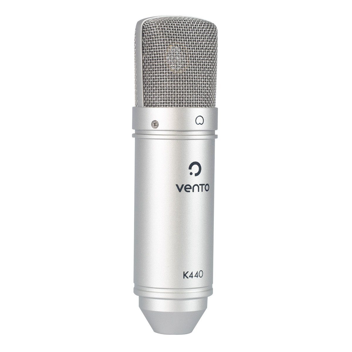 Micrófono Condensador K440SILVER Vento K440 Diagonal Derecha