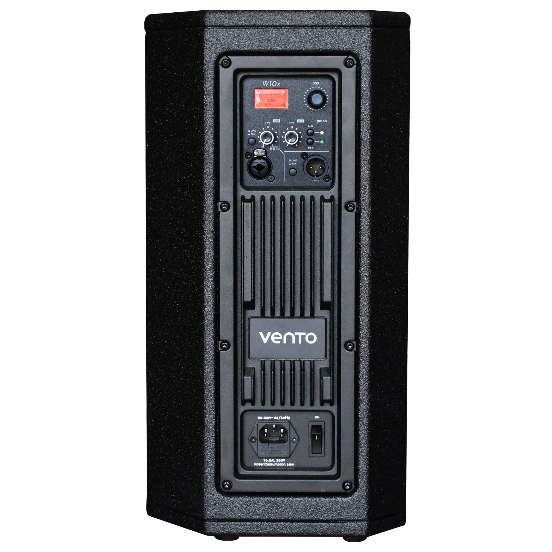 Cabina Activa Madera 10" pulgadas Vento W10X