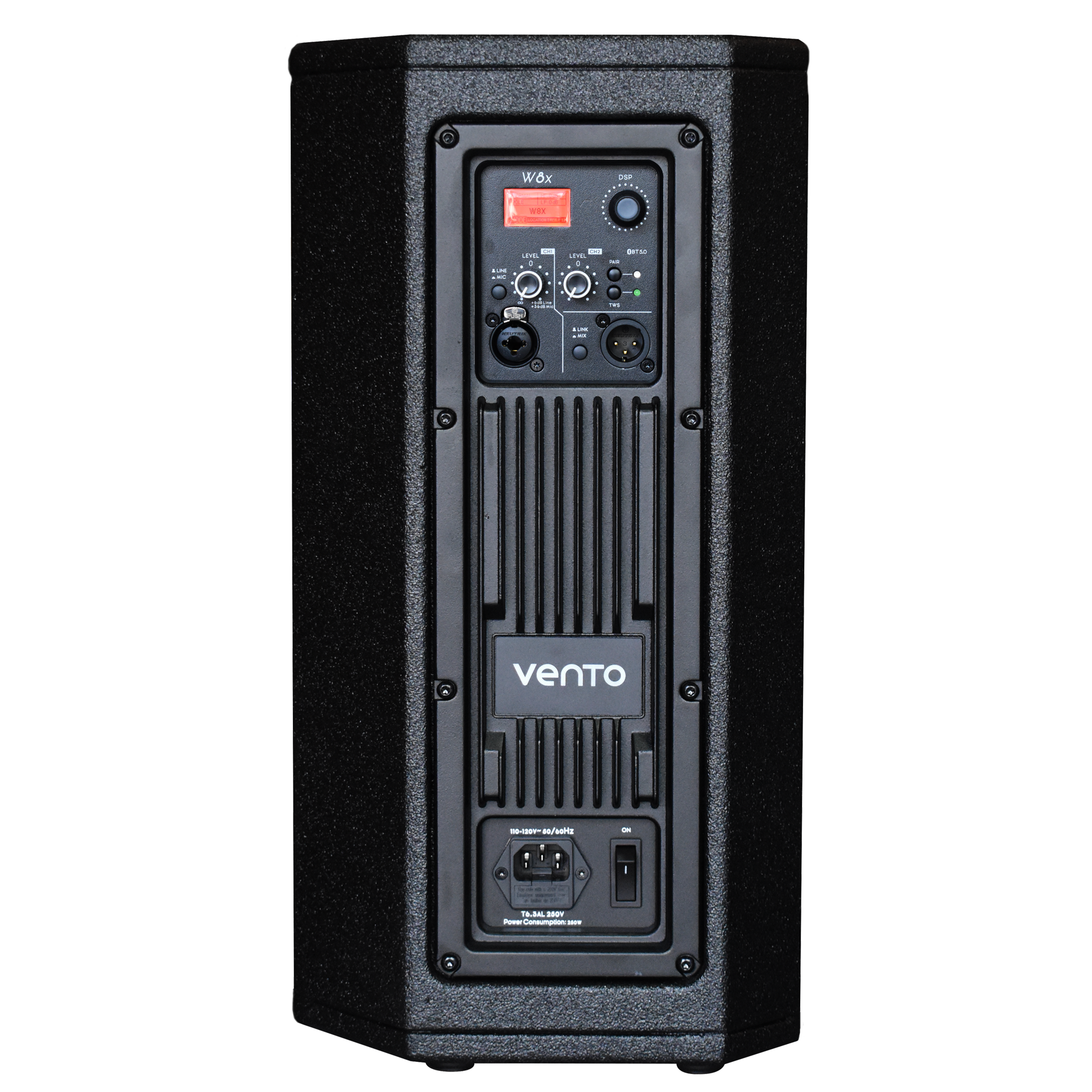 Cabina Activa Madera 8" pulgadas Vento W8X