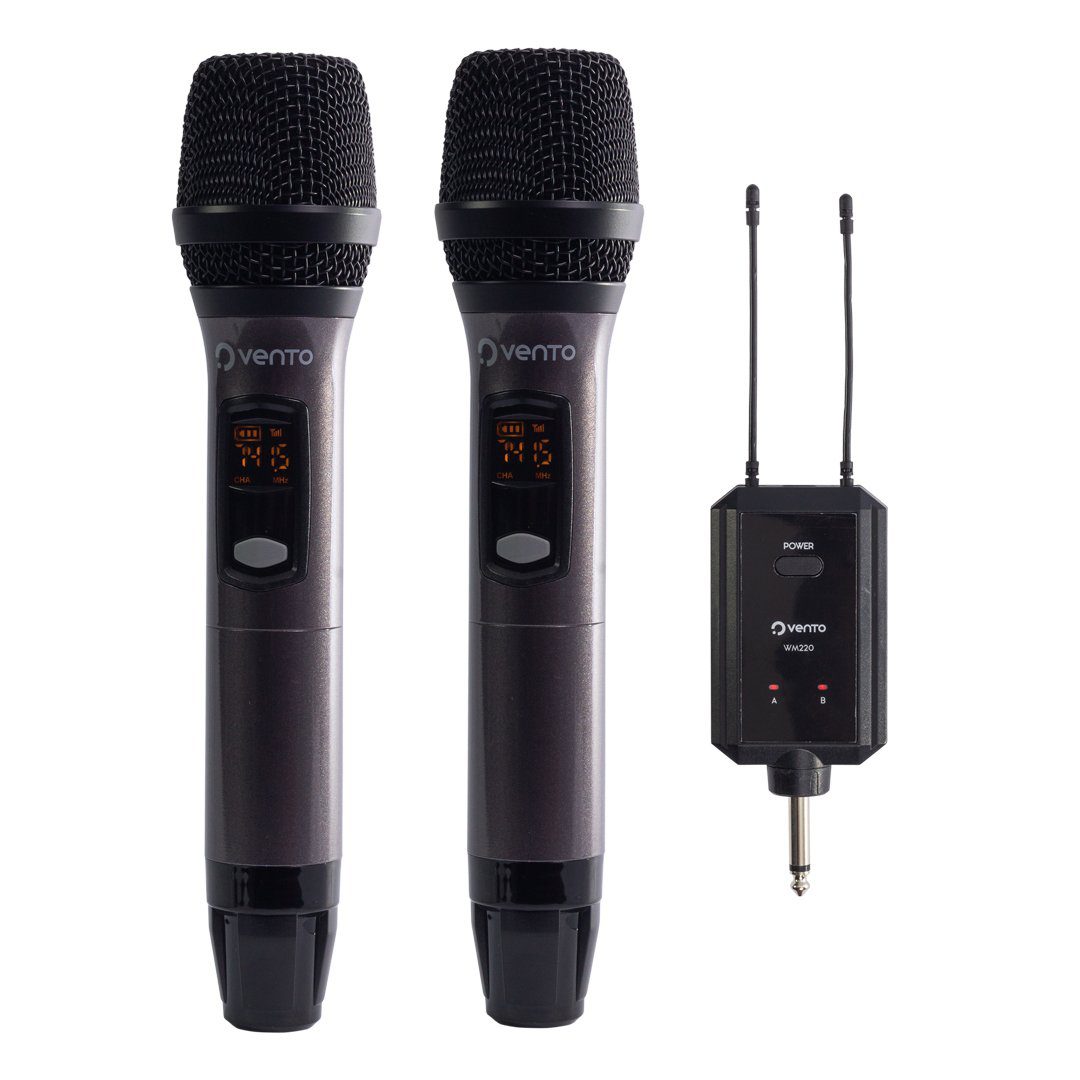 Micrófono Inalámbrico Doble UHF marca Vento WM220