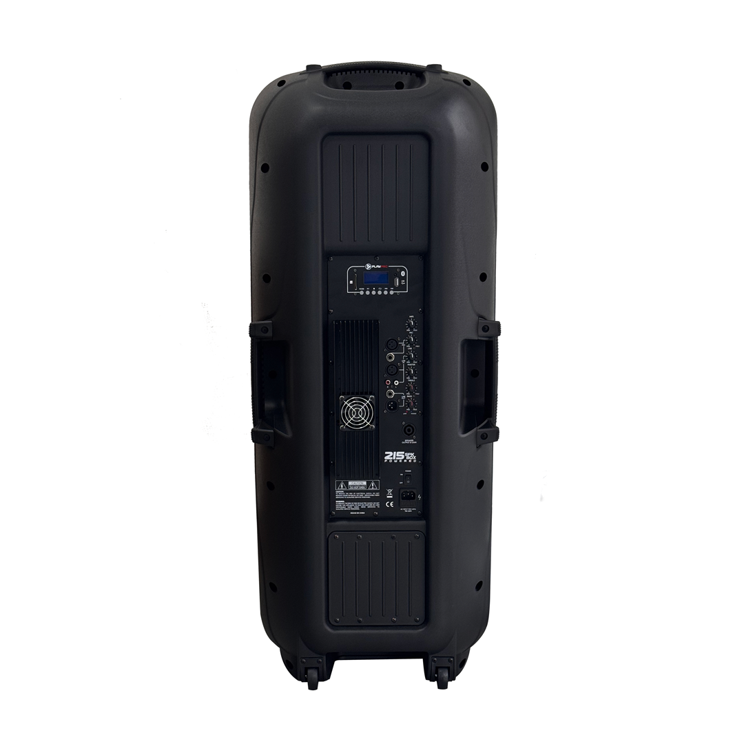 Cabina Activa doble parlante de 15 pulgadas con Bluetooth PlayPro 215 SPK BOX