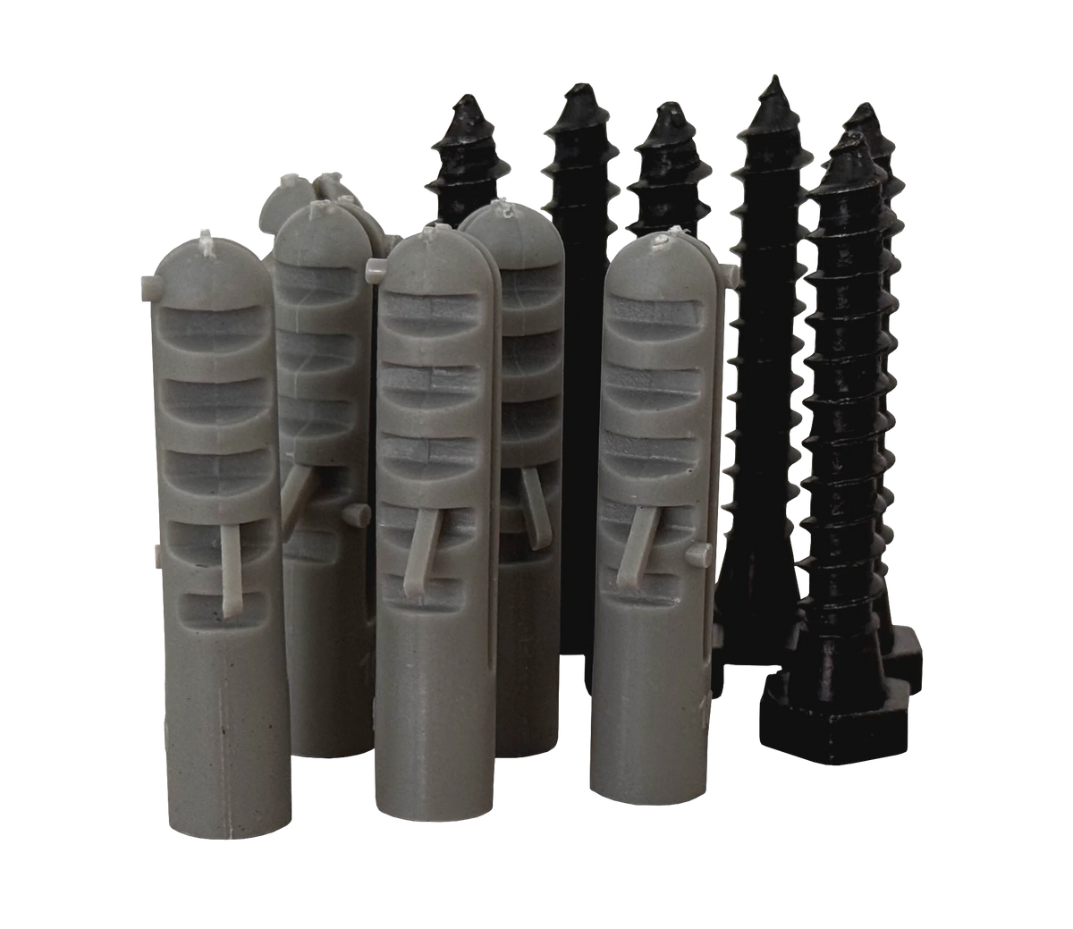 Kit de tornillos y anclajes para instalación de base de pared para bafle Vento WMS25