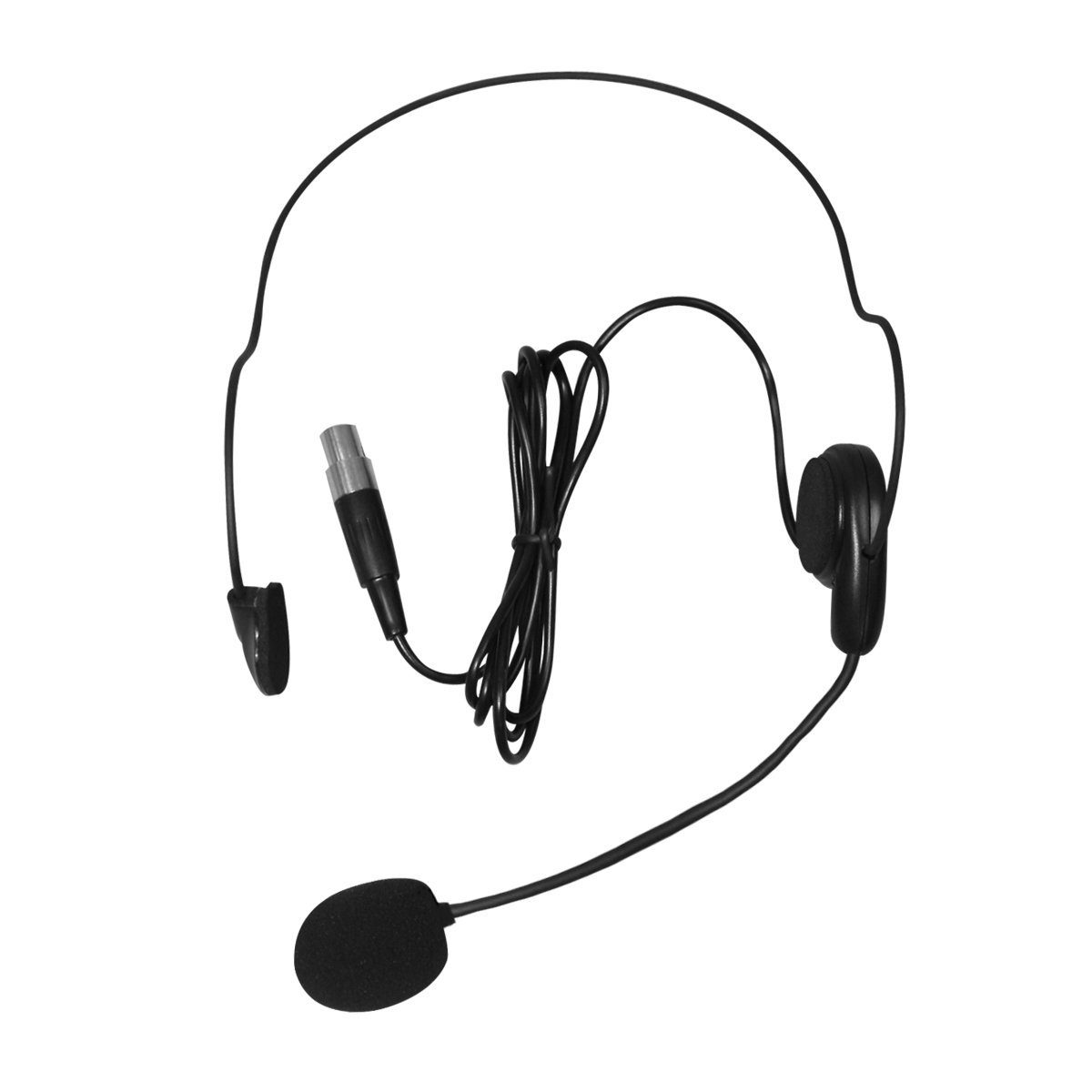 Micrófono de diadema color negro Heatset1 para el Emisor UHF Bodypack4 Vento para Receptor UHF Vento WM332 Receiver