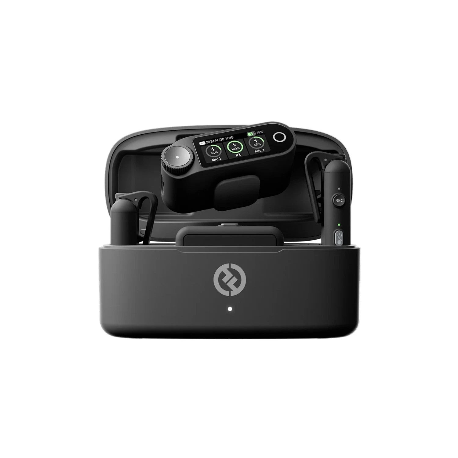 Sistema de Micrófonos Inalámbricos Hollyland Lark Max Combo (Set para 4 Personas) – Audio Profesional con Cancelación de Ruido